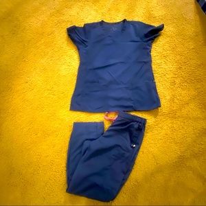 Vera Bradley scrubs (navy blue)